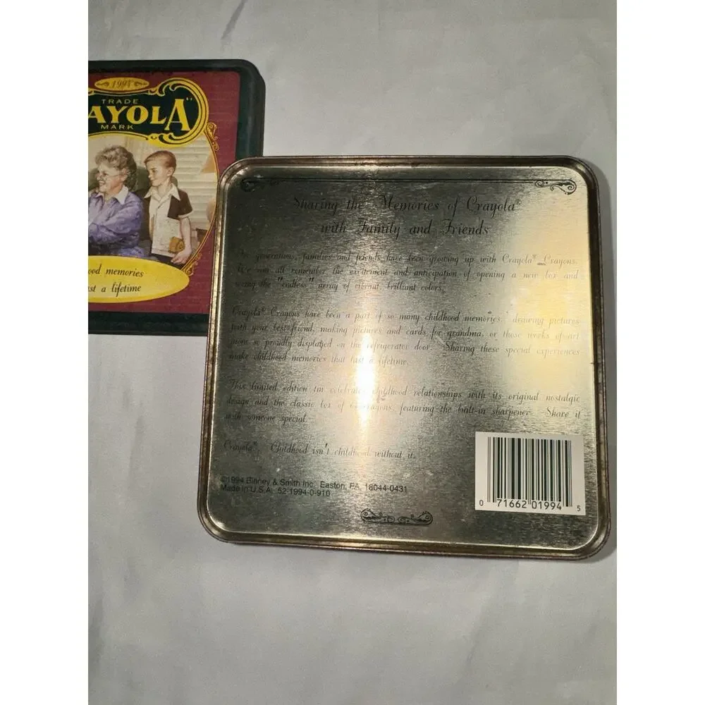 Crayola Tin Box
